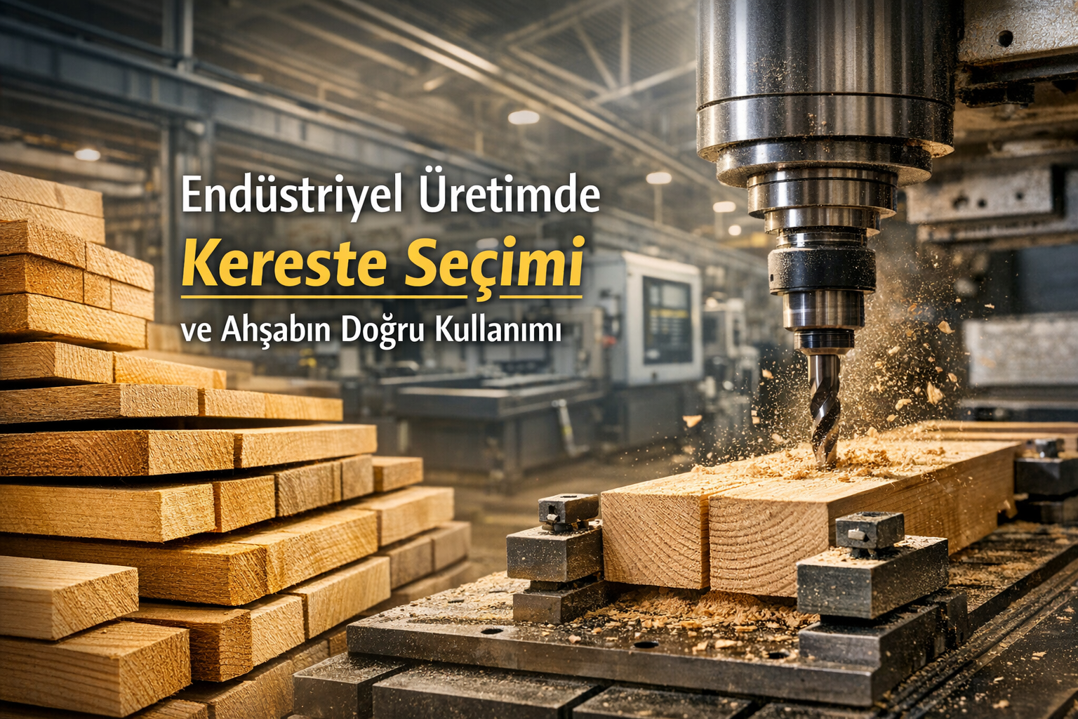Endüstriyel Üretimde Kereste Seçimi ve Ahşabın Doğru Kullanımı