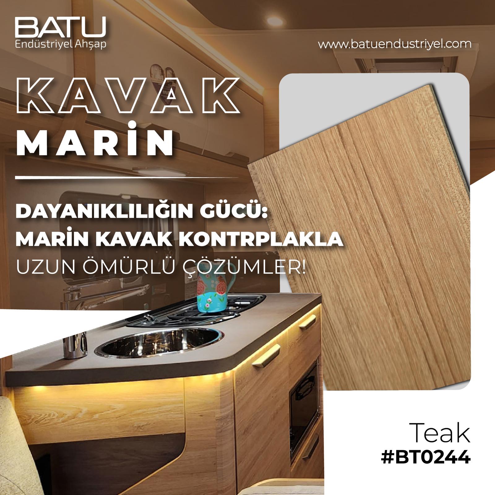 Melamin & HPL Kaplı %100 Kavak Kontrplak